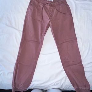 Pink cargo pants